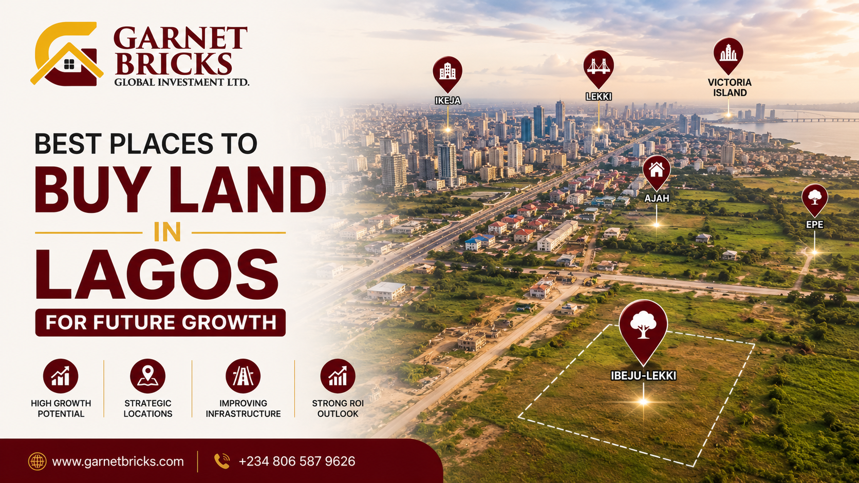 Best Places to Buy Land in Lagos for Future Growth | Garnet Bricks